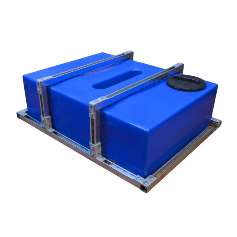 250L Upright Layflat Baffled Water Tank Restraining Kit (Blue)