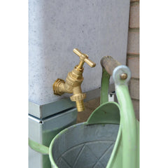 250 Litre Slimline Water Butt in White Marble