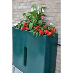 250 Litre Water Butt Planter Green