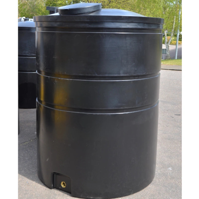 3000 Litre Water Tank Black