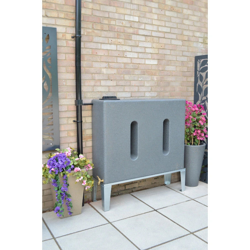 400 Litre Slimline Water Butt in Millstone
