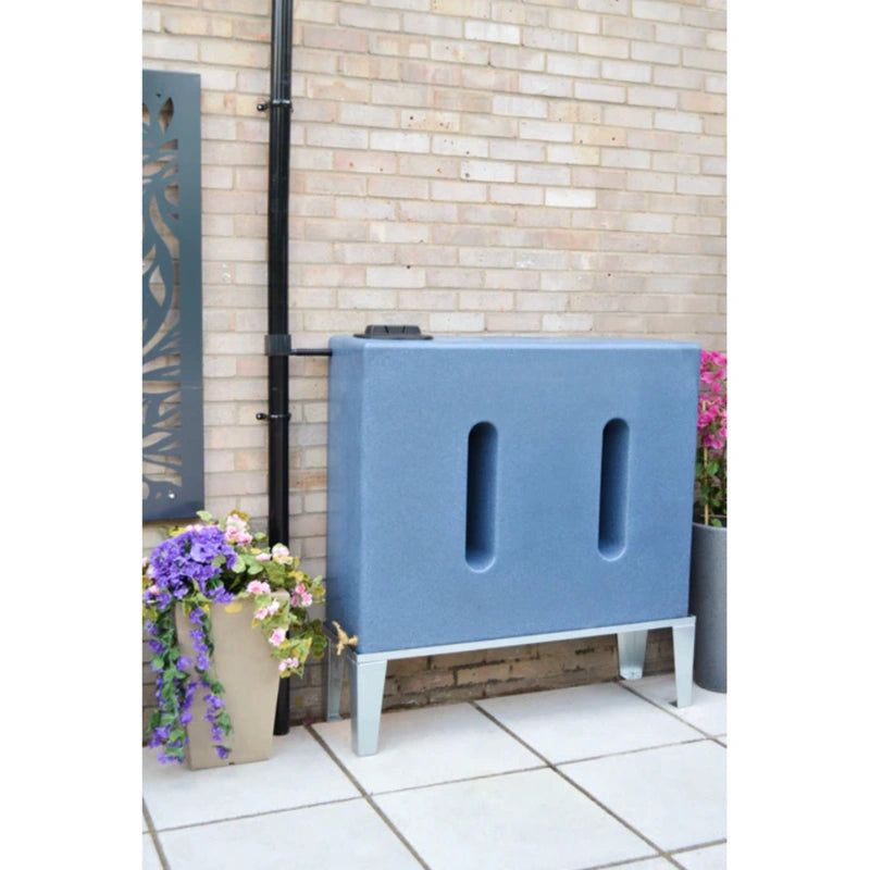 400 Litre Water Butt V1 - Blue Marble