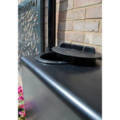 400 Litre Water Butt in Black V3