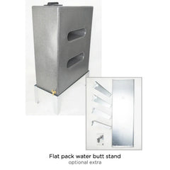 400 Litre Water Butt in White Marble V3
