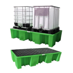 4 x Double IBC Bunds - Green