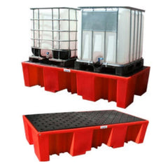 4 x Double IBC Bunds - Red