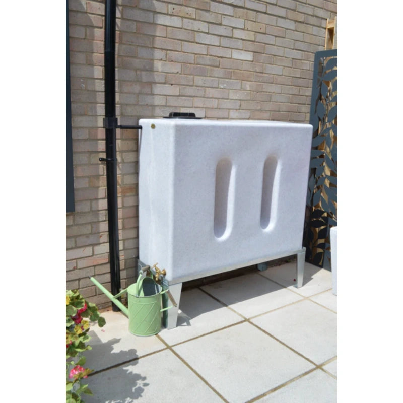 500 Litre Water Butt V1 - White Marble