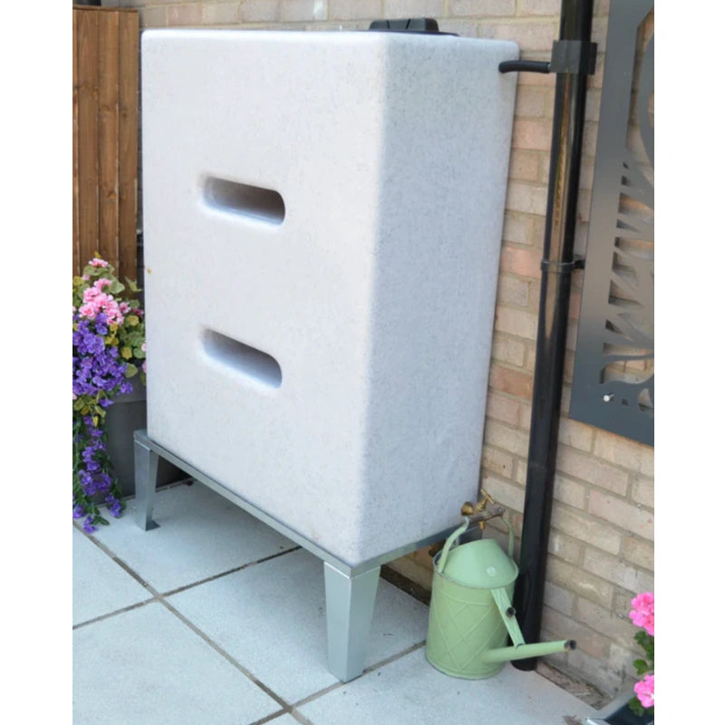 500 Litre Water Butt V3 - White Marble