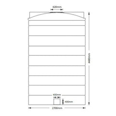 50,000 Litre Fire Tank System - Instant Connect