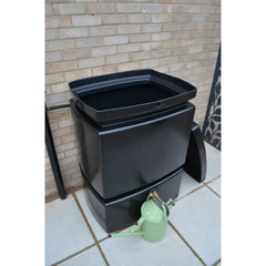 525 Litre Pillar Water Butt in Black