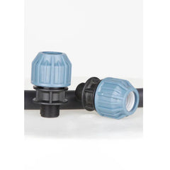 525 Water Butt Twin Pack Linked - Sandstone