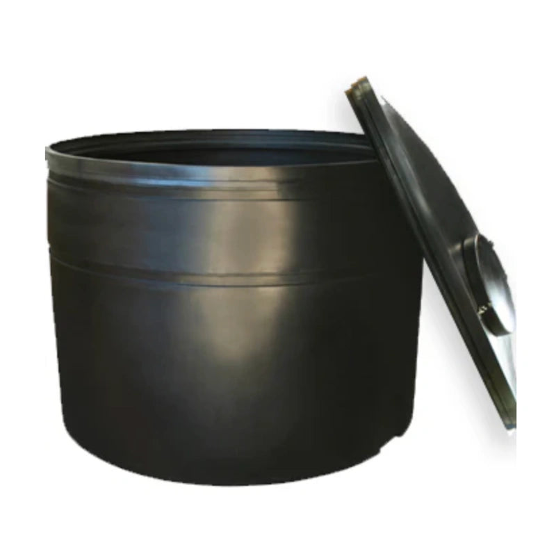 6000 Litre Total Access Water Tank - Black