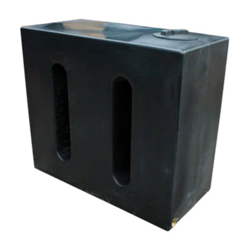 650 Litre Slimline Water Butt in Black