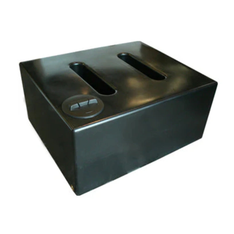 650 Litre Water Tank In Black Layflat