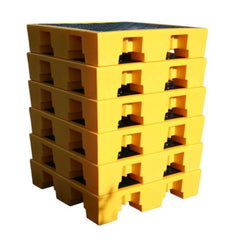 6 x 4 Drum Plastic Spill Pallet - PE Grid