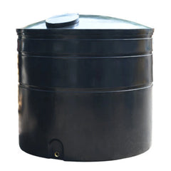 7000 Litre Water Tank Black - Non-Potable