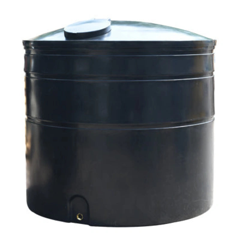 7000 Litre Water Tank Black - Non-Potable