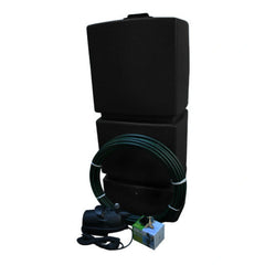 825 Litre EasyConnect Rainwater Harvesting System - Black