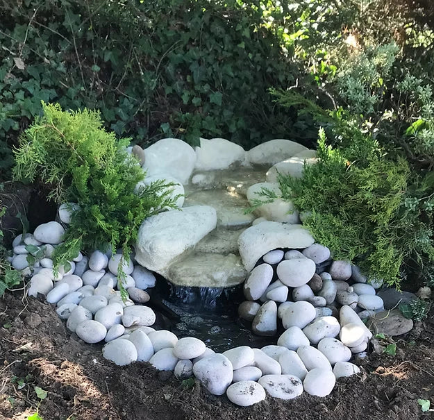 Rockways Concrete River Run Garden Waterfall, Large