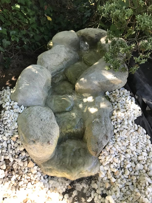 Rockways Concrete River Run Garden Waterfall, Medium