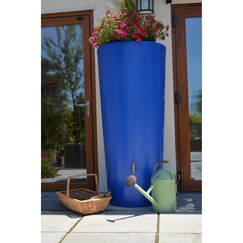 Big City Water Butt Planter - Blue