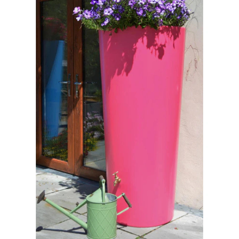 Big City Water Butt Planter - Pink