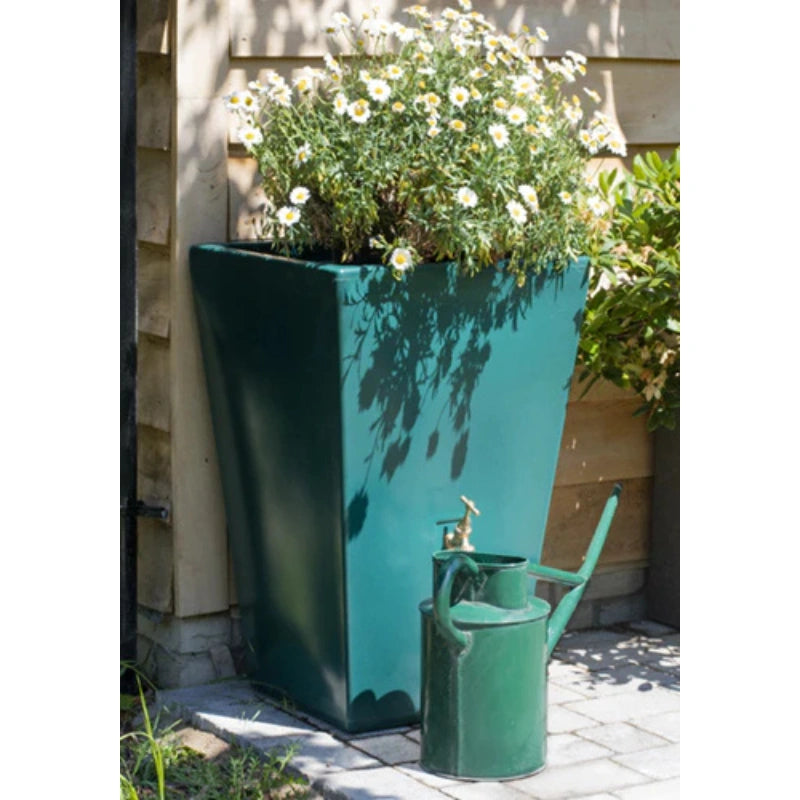 Cambridge Water Butt Planter - Forest Green