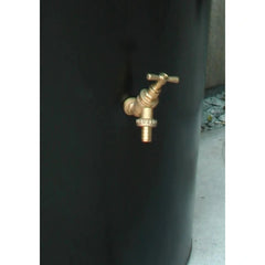 City Water Butt Planter in Black