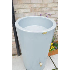 City Water Butt Planter in Grey