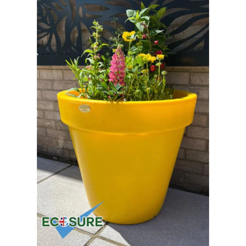 Classic Yellow Garden Planter