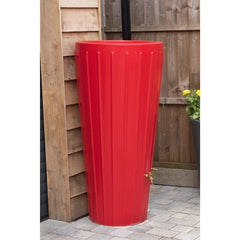 Cosmo 200 Litre Water Butt Planters - Red