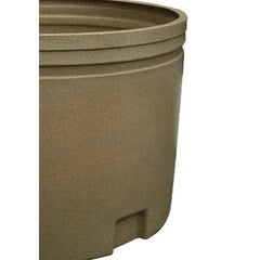 Cylindrical Open Top Tank 1600 Litres Sandstone