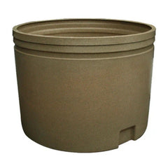 Cylindrical Open Top Tank 1600 Litres Sandstone