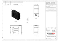 Enduramaxx 1,000 Litre Baffled Horizontal Water Tank