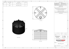 Enduramaxx 22,000 Litre Water Tank, Non-Potable