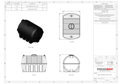 Enduramaxx 3,000 Litre Static Horizontal Water Tank