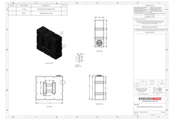 Enduramaxx 400 Litre Baffled Horizontal Water Tank