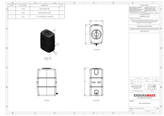 Enduramaxx 500 Litre Slimline Tank – Non-Potable