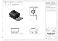 Enduramaxx 700 Litre Horizontal Transport Tank