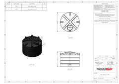 Enduramaxx 7,000 Litre Rainwater Harvesting Tank