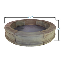 Giannini Large Easy Pond Basin | 104" Diameter