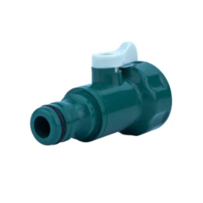 Green Plastic Shut Off Valve