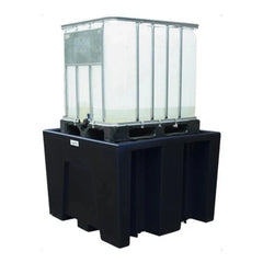 IBC Bund Pallet - Black with No Grid