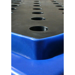 IBC Bund Pallet - Blue with PE Grid