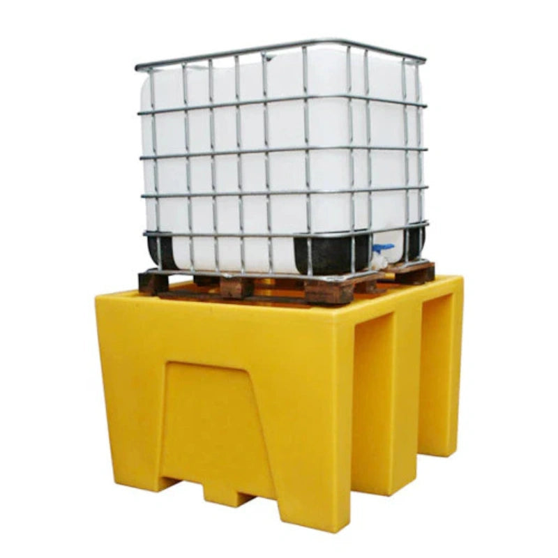 IBC Bund Pallet - Yellow No Grid