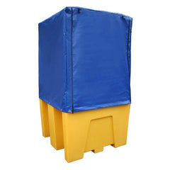IBC Bund Pallet Yellow - c/w Premium Cover