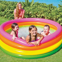 Intex Inflatable Sunset Glow Paddling Pool