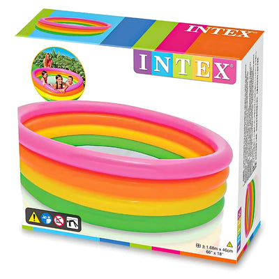 Intex Inflatable Sunset Glow Paddling Pool