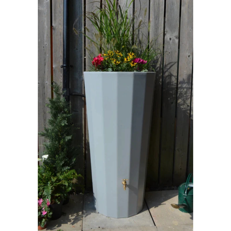 Metropolitan Water Butt Planter - Grey