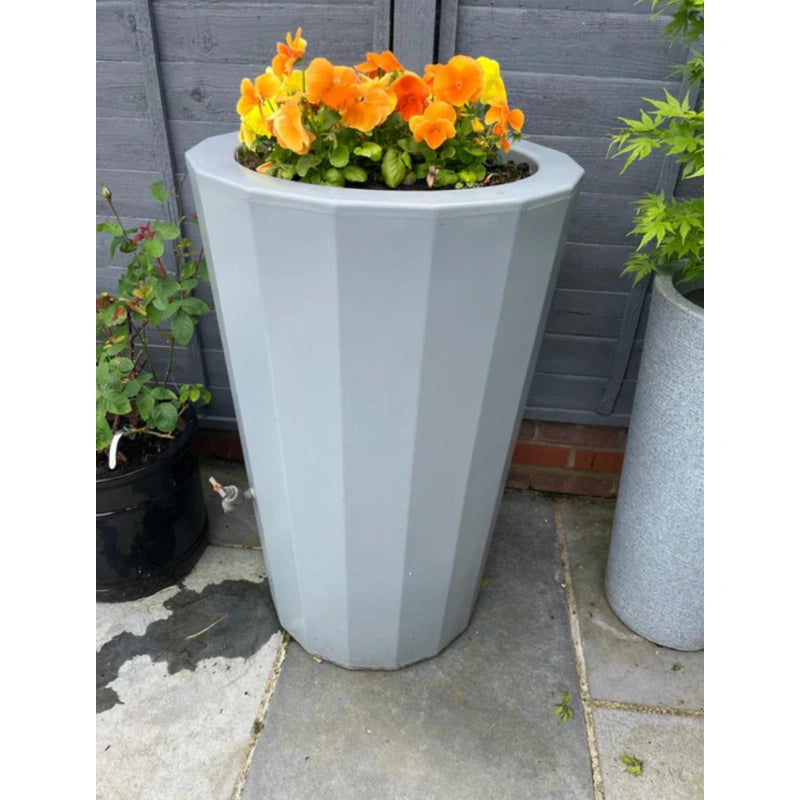 Midi Metropolitan Water Butt Planter - Grey